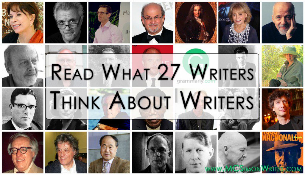 Read What 27 Writers Think About Writers
