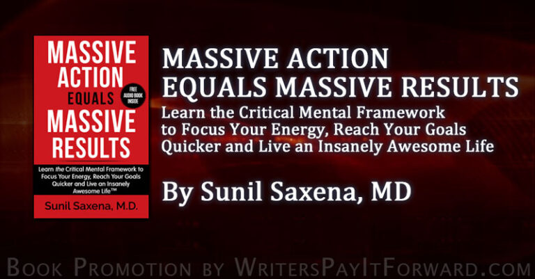 Massive Action Equals Massive Results banner Massive Action Equals Massive Results banner