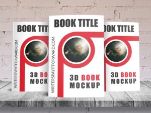 3D Book Mockup Paperback 6x9 Series