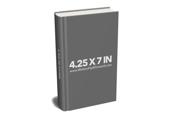 Book Mockup - Hardcover 4.25X7X1.5-Hcgb3-3
