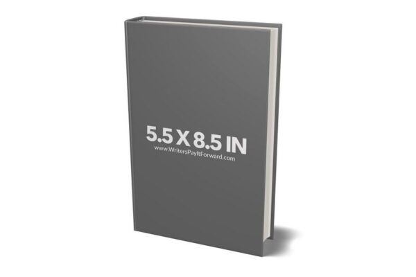 Book Mockup - Hardcover 5.5x8.5x1-HCS3-15