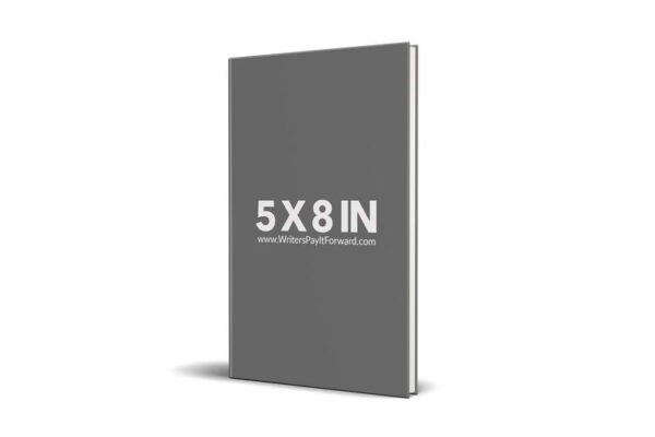 Book Mockup - Hardcover 5x8x0.5-HCS5-36