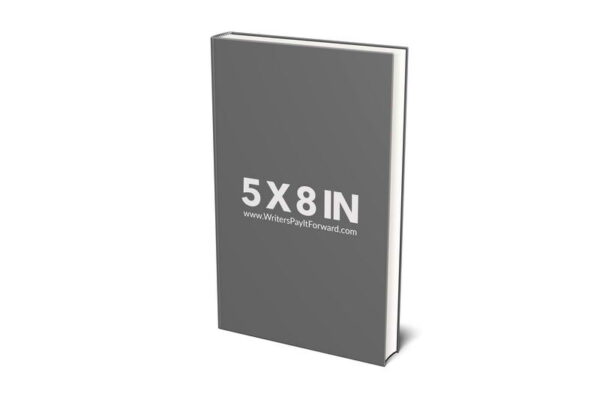 Book Mockup - Hardcover 5X8X1-Hcs3-37