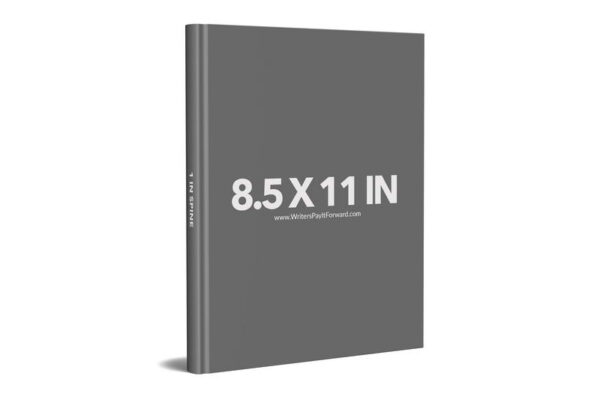 Book Mockup - Hardcover 8.5x11x1-HCGB1-36