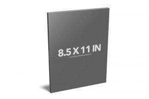 Book Mockup - Hardcover 8.5X11X0