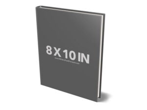 Book Mockup - Hardcover 8x10x1-HCS3-25