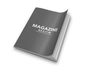 Book Mockup - Magazine 8.5x11-MAG09