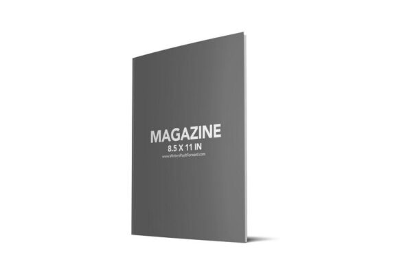 Book Mockup - Magazine 8.5X11X0.25-Mag05