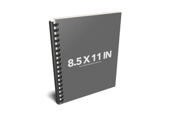 Book Mockup -Notebook 8.5x11-NBAP1