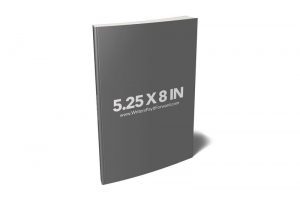 Book Mockup - Paperback 5.25X8X0