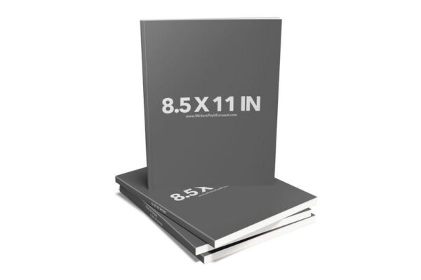 Book Mockup - Paperback 8.5x11x0.5-PBL1-8
