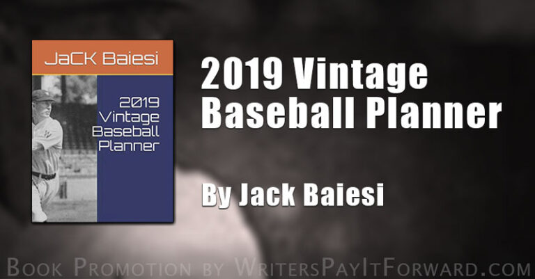 2019 Vintage Baseball Planner banner Baseball Player Photos
