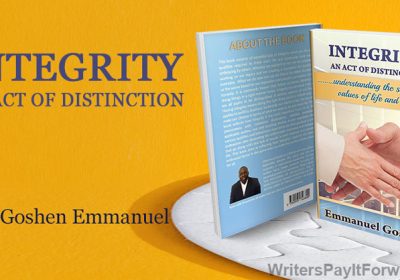 Integrity An Act Of Distinction