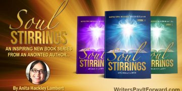 Cover image of SOUL STIRRINGS, a Christian devotional series by Anita Hackley Lambert offering inspiration, spiritual growth, and faith-based encouragement